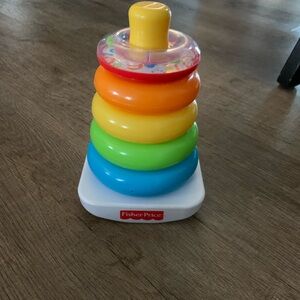 Fisher-Price Colorful Stacking Rings Toy